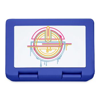 Amulette mystique – ornement décoratif - Boîte à goûter - bleu royal - Devant