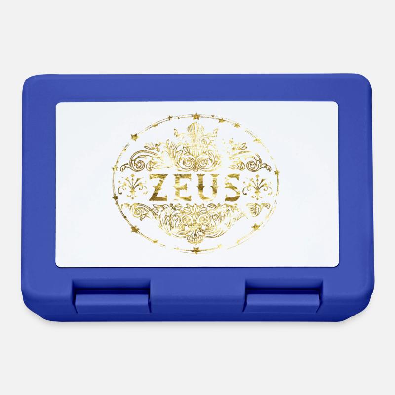 Zeus - Boîte à goûter - bleu royal