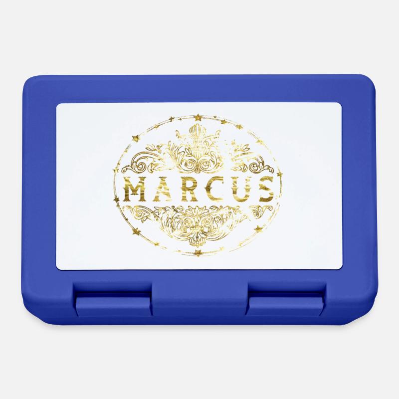 Marcus - Brotdose - Royalblau