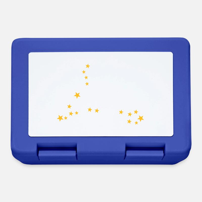 Pisces constellation - Lunchbox - royal blue