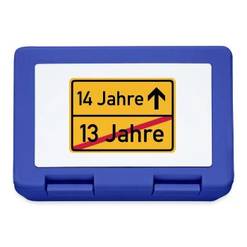 ortsschild_13__jahre__f3 - Lunchbox - royal blue - Front