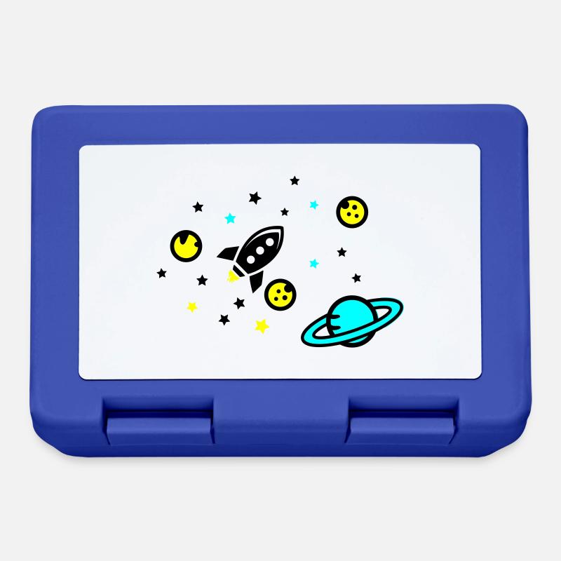 Universe - Brotdose - Royalblau