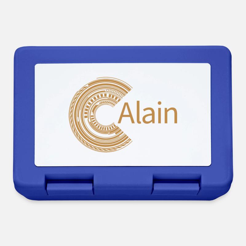 Pour Alain - Boîte à goûter - bleu royal