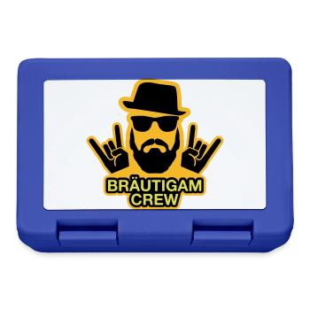 Bräutigam Crew - JGA T-Shirt - JGA Shirt - Crew - Brotdose - Royalblau - Vorne