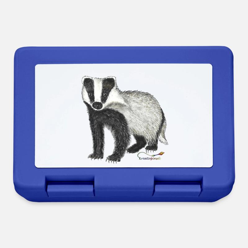 Badger - Lunchbox - royal blue