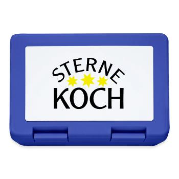 Sternekoch - Brotdose - Royalblau - Vorne