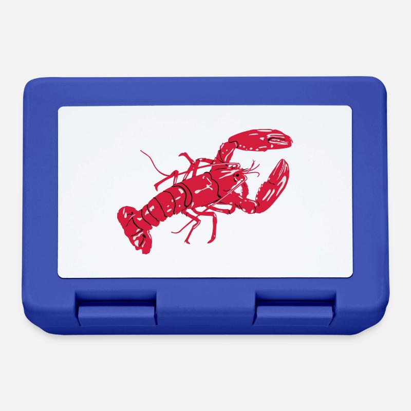 LobsterColoredTee - Lunchbox - royal blue