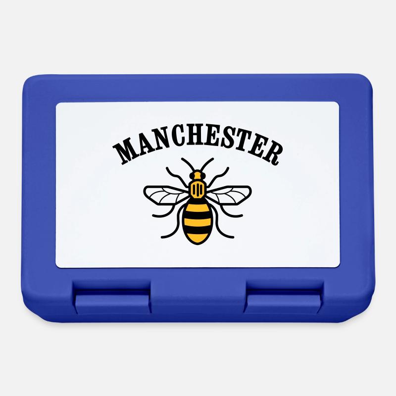 MCR MANCHESTER BEE - Lunchbox - royal blue