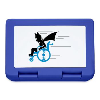senior superhero (3c) - Lunchbox - royal blue - Front