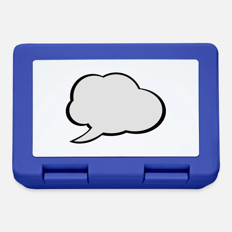 Speech Bubble - Brotdose - Royalblau