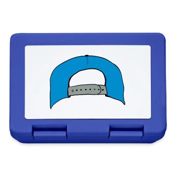 Snapback - Brotdose - Royalblau - Vorne