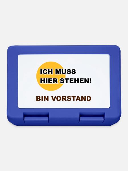 Vorstand - Brotdose - Royalblau