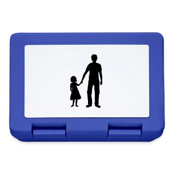 Father daughter infinite - Lunchbox - royal blue - Front