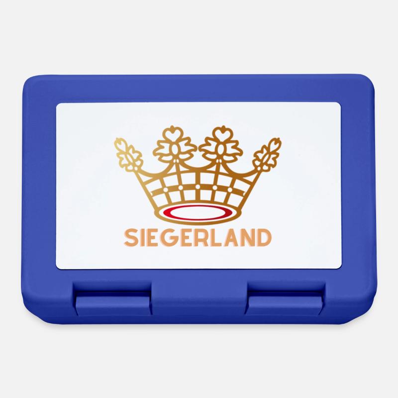 SIEGERLAND - Das Siegen-Design - Brotdose - Royalblau