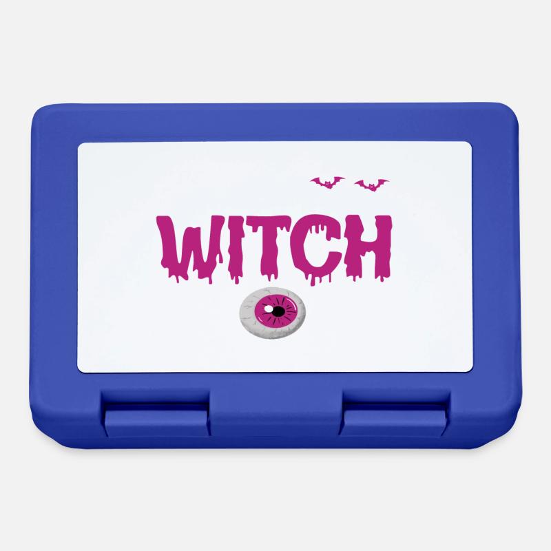 The Witch is in - Brotdose - Royalblau