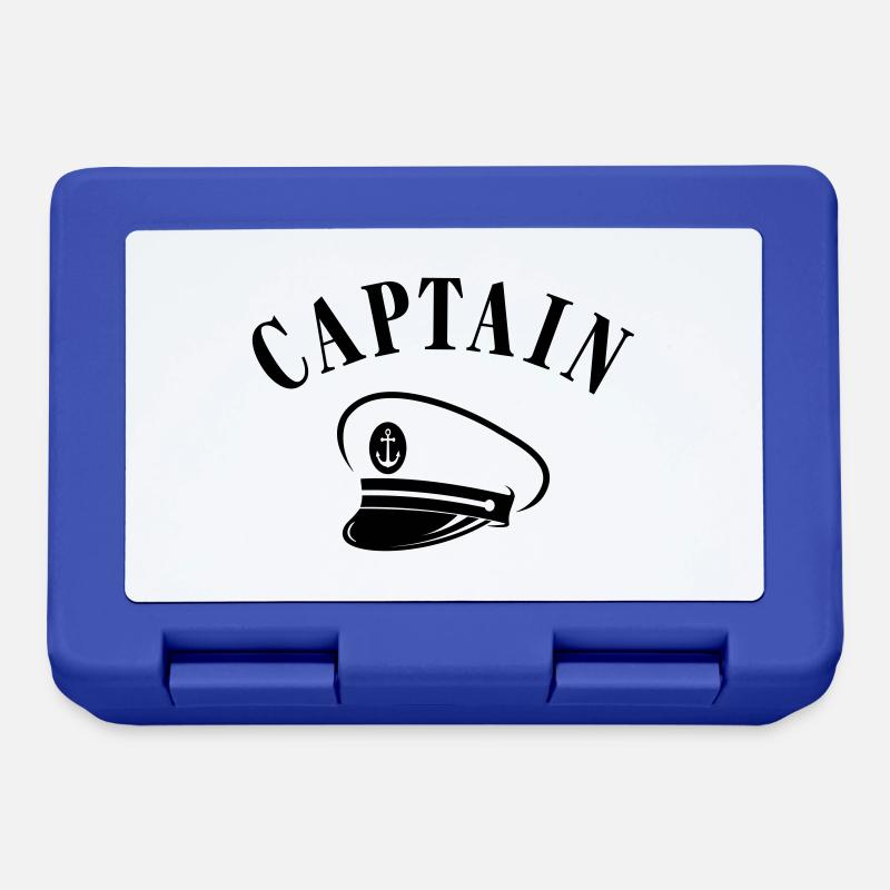 CASQUETTE DE CAPITAINE - Boîte à goûter - bleu royal