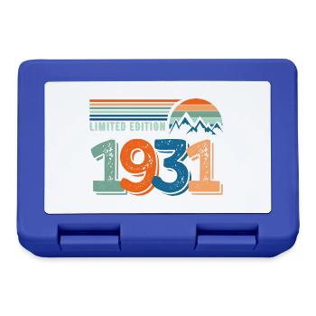Limited edition 1931 - Lunchbox - royal blue - Front