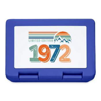 Limitierte Auflage 1972 - Brotdose - Royalblau - Vorne