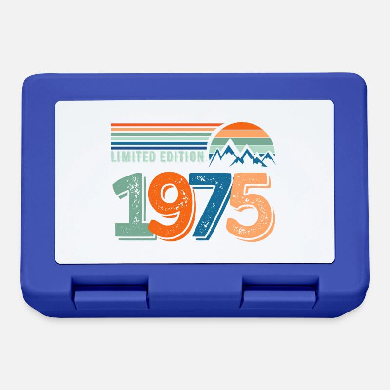 Limited edition 1975 - Boîte à goûter - bleu royal