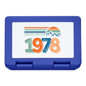Limited edition 1978 - Lunchbox - royal blue - Front