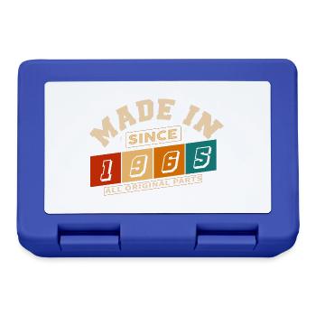 Made in 1965 Anniversary 59 Years - Lunchbox - royal blue - Front