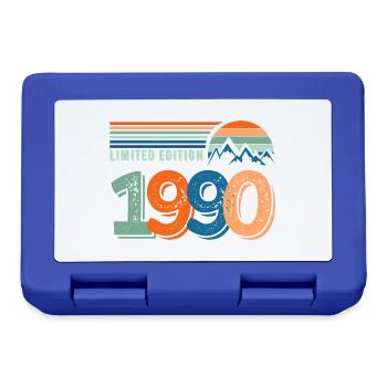 Limitierte Auflage 1990 - Brotdose - Royalblau - Vorne