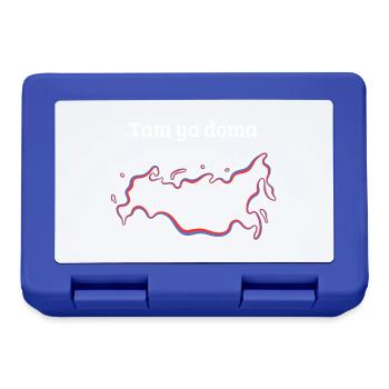 Tam ya doma Russland - Brotdose - Royalblau - Vorne