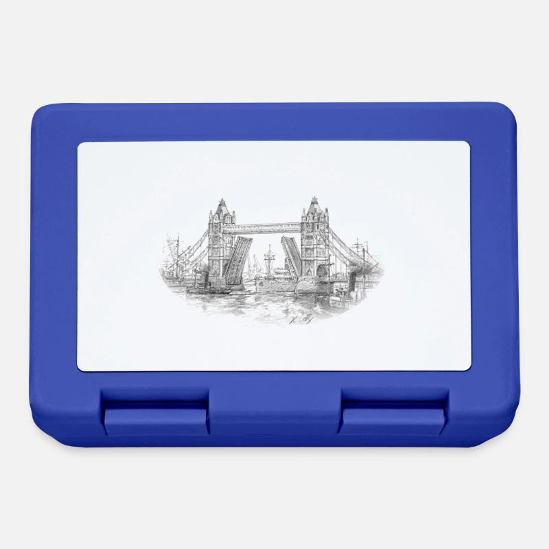Pont de la tour - Boîte à goûter - bleu royal