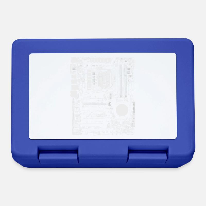 Mainboard - Nerd & Geek Hardware - Lunchbox - royal blue