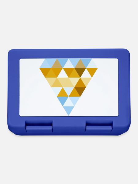 Caramel Diamond - Brotdose - Royalblau