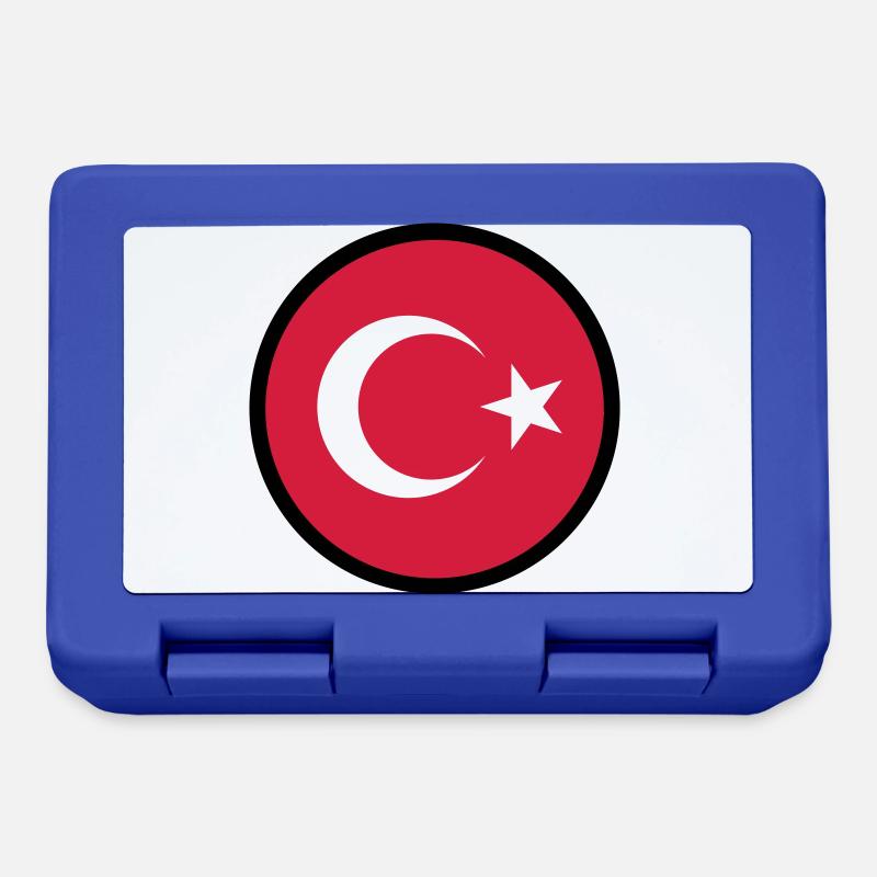 Im Zeichen der Türkei - Brotdose - Royalblau