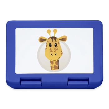 giraffe - Lunchbox - royal blue - Front