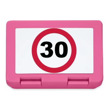 30th birthday - Lunchbox - pink - Front
