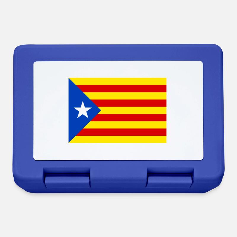 Catalan flag - Lunchbox - royal blue