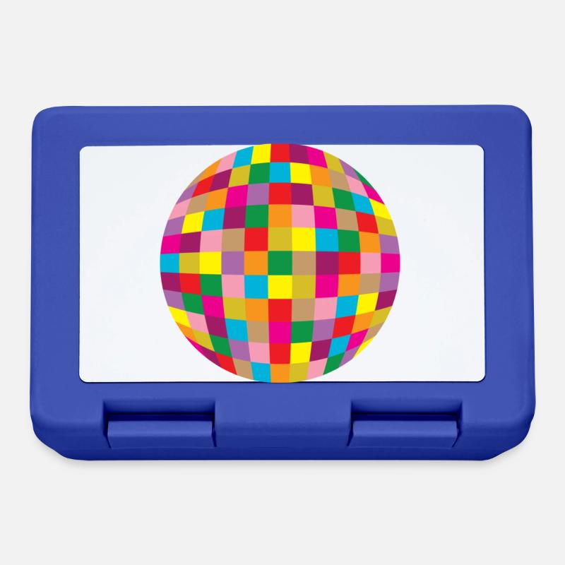 Disco ball - Brotdose - Royalblau