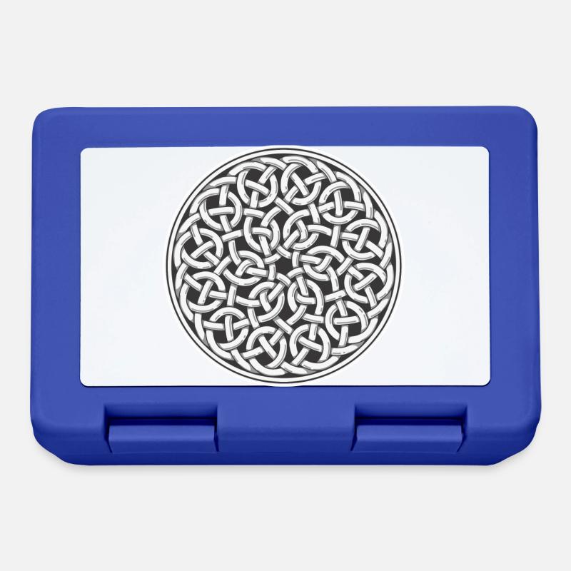 Celtic knot - Lunchbox - royal blue