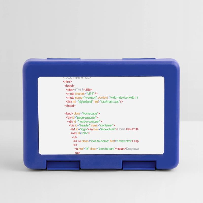HTML5 code Lunchbox
