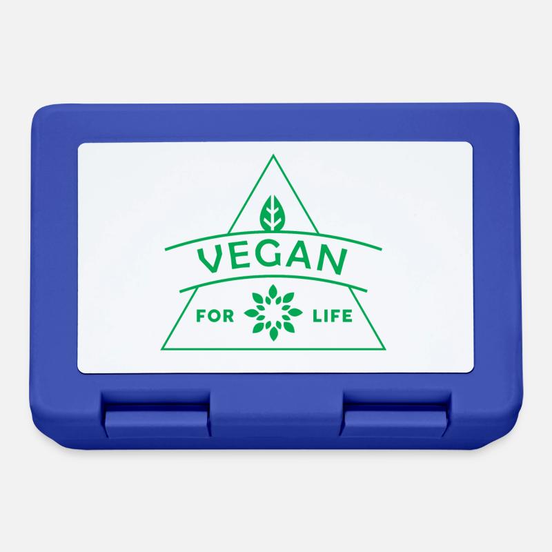 vegan gift - Lunchbox - royal blue