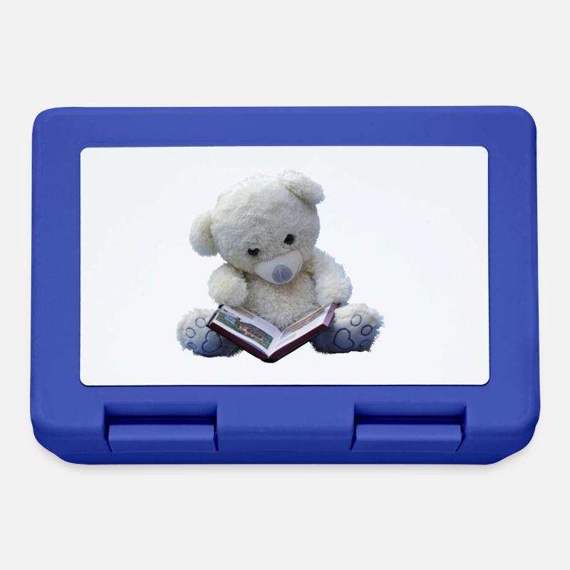 Teddy - Brotdose - Royalblau