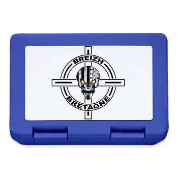 Breizh celtic cross - Boîte à goûter - bleu royal - Devant
