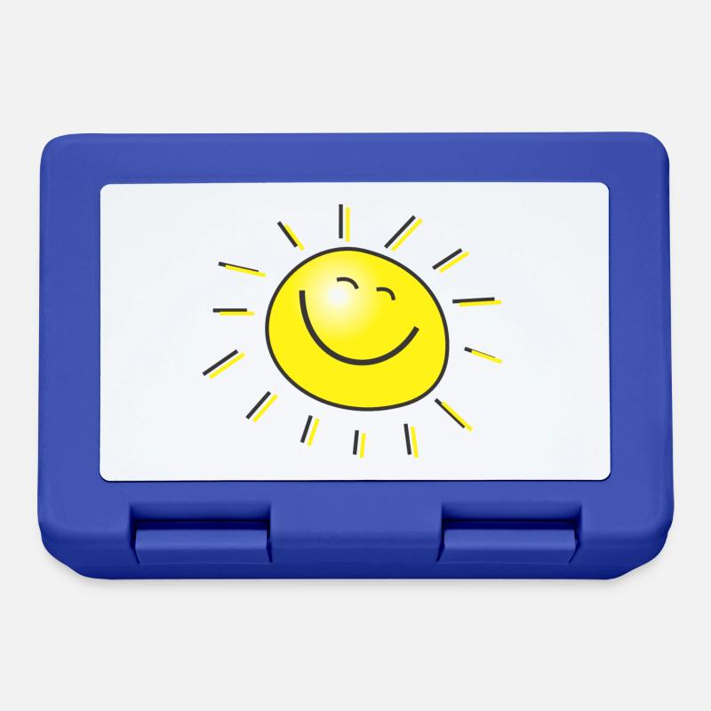 Sonne im Herzen - Boîte à goûter - bleu royal