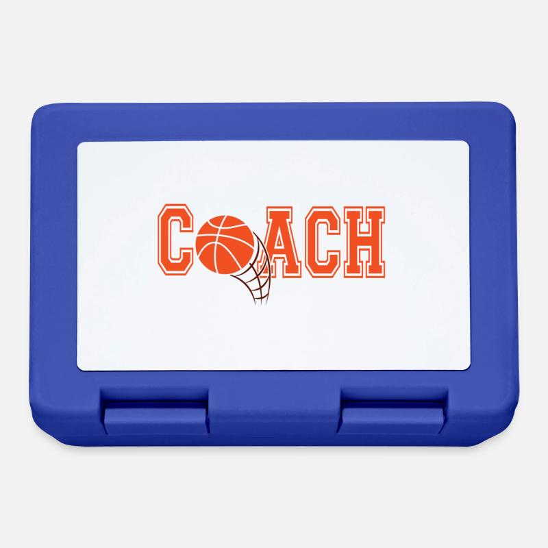 Basketball Coach - Lunchbox - royal blue