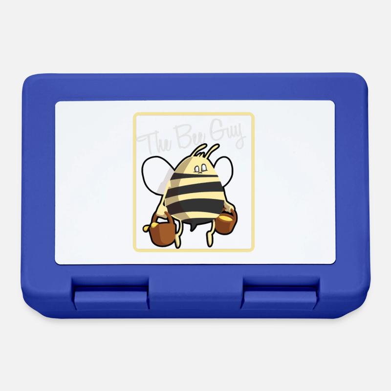 the bee guy - Brotdose - Royalblau