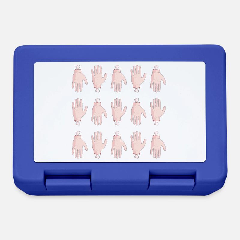 Helping Hands - Boîte à goûter - bleu royal