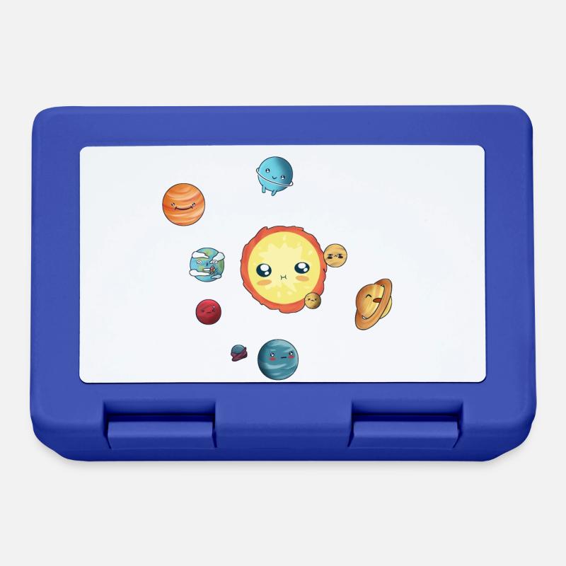 the solar system - Lunchbox - royal blue