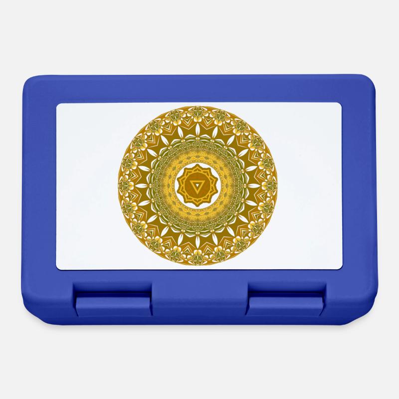 MANIPURA SOLAR PLEXUS CHAKRA - Lunchbox - royal blue