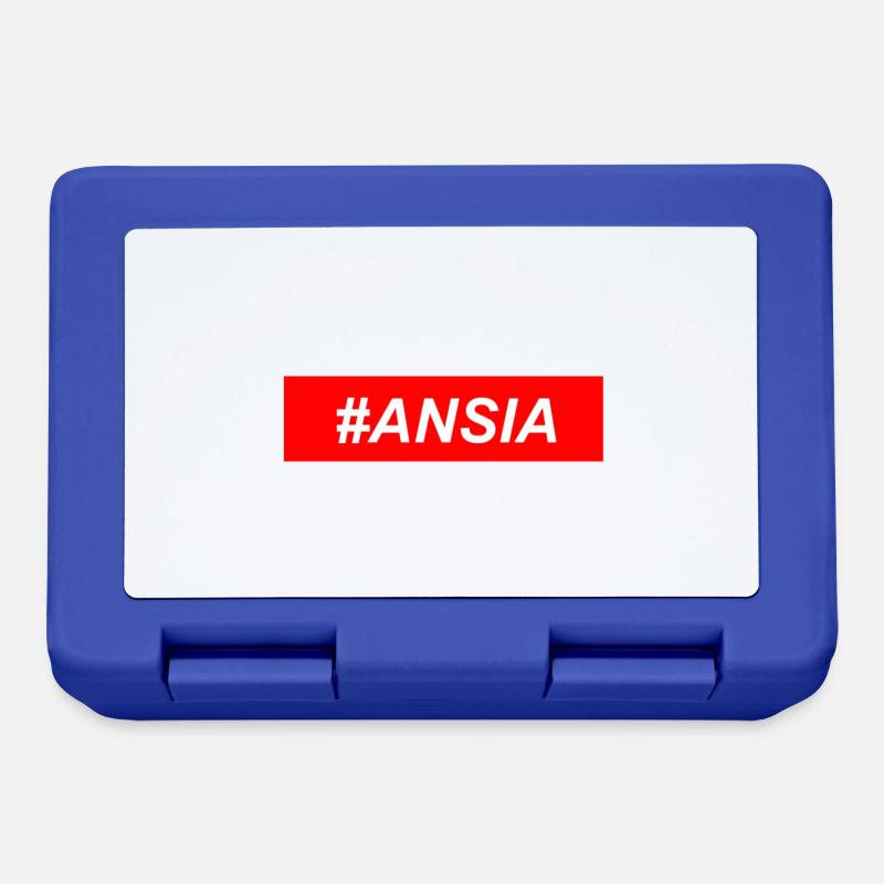 #ANSIA - Boîte à goûter - bleu royal