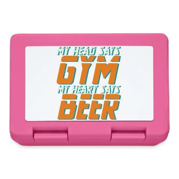 Kraft Training - Brotdose - Pink - Vorne