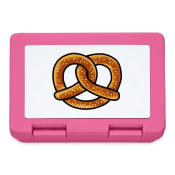 Bretzel Bavière - Boîte à goûter - rose - Devant