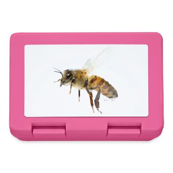 Bee - Lunchbox - pink - Front